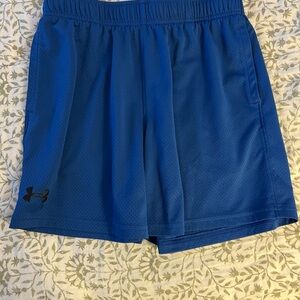 Under Armour Boy’s Blue Athletic Shorts
